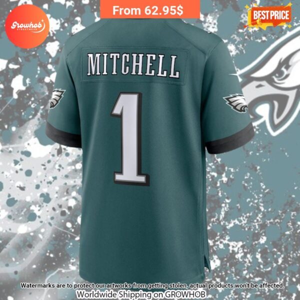 Quinyon Mitchell Philadelphia Eagles Nike 2024 Draft First Round Pick Player Game Jersey