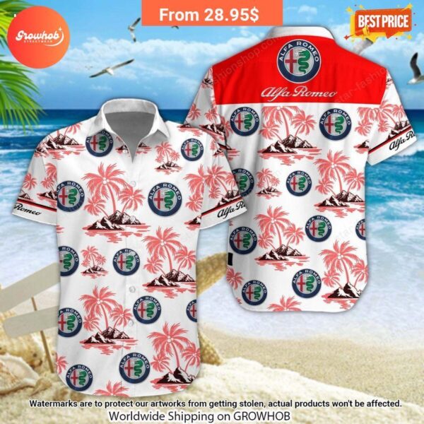 Alfa Romeo Hawaiian Shirt and Short