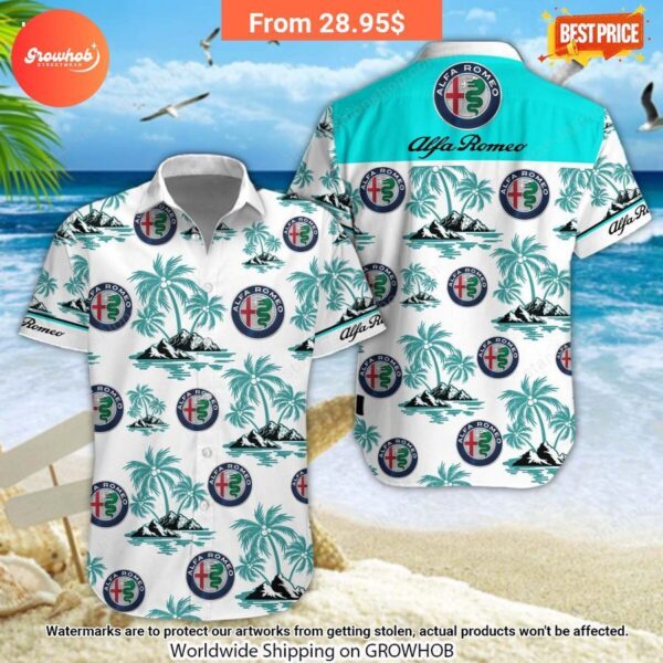 Alfa Romeo Hawaiian Shirt and Short