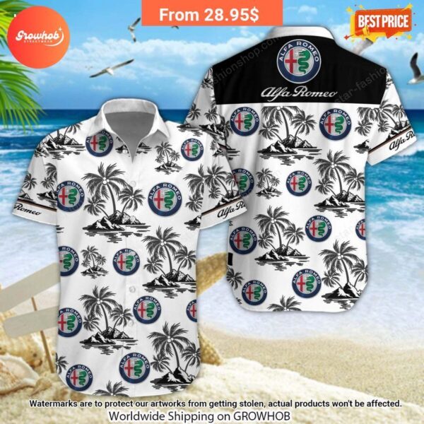 Alfa Romeo Hawaiian Shirt and Short