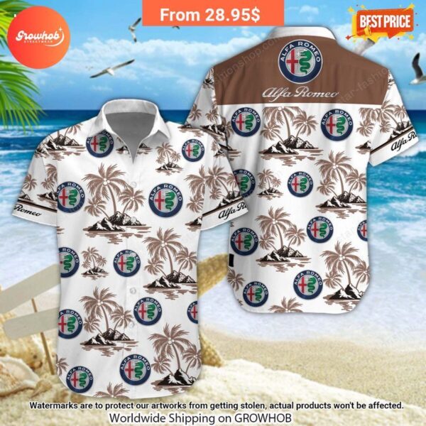 Alfa Romeo Hawaiian Shirt and Short