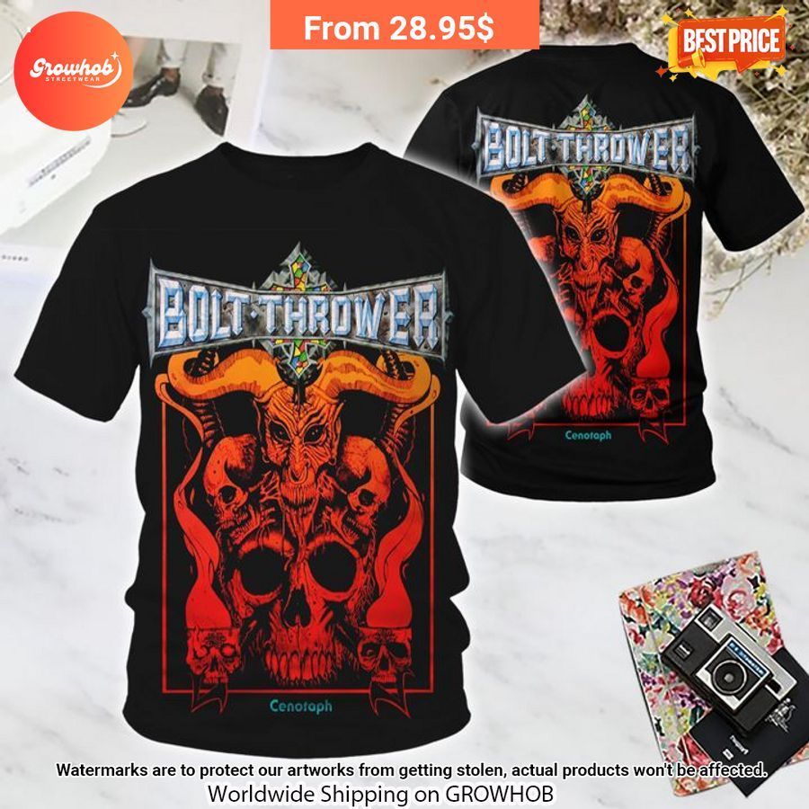 Bolt Thrower Cenotaph Album Cover Shirt 1