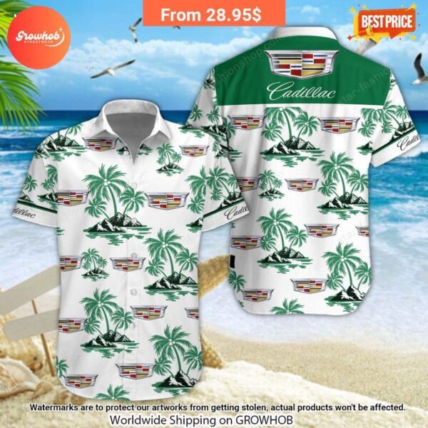 Cadillac Hawaiian Shirt and Short