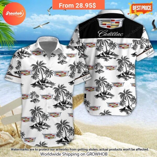 Cadillac Hawaiian Shirt and Short