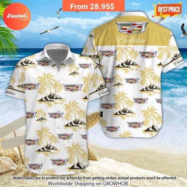 Cadillac Hawaiian Shirt and Short