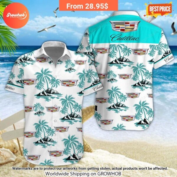 Cadillac Hawaiian Shirt and Short