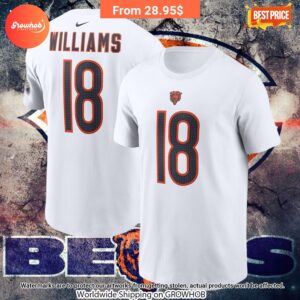 Caleb Williams Chicago Bears Nike 2024 Draft First Round Pick Fuse Shirt