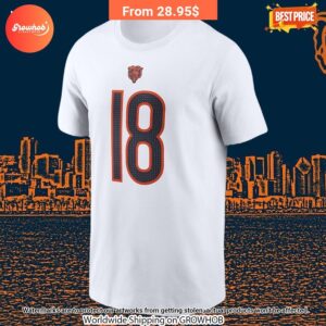 Caleb Williams Chicago Bears Nike 2024 Draft First Round Pick Fuse Shirts 2