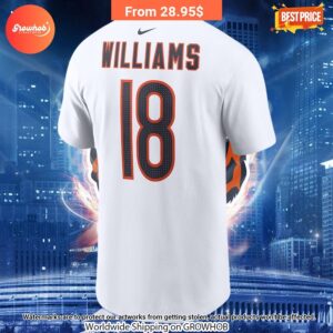 Caleb Williams Chicago Bears Nike 2024 Draft First Round Pick Fuse Shirts 3