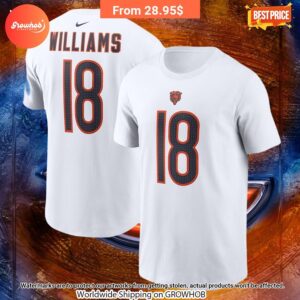 Caleb Williams Chicago Bears Nike 2024 Draft First Round Pick Fuse Shirts 4