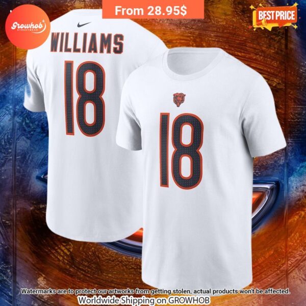 Caleb Williams Chicago Bears Nike 2024 Draft First Round Pick Fuse Shirt