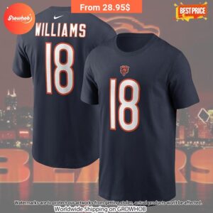 Caleb Williams Chicago Bears Nike 2024 Draft First Round Pick Shirt