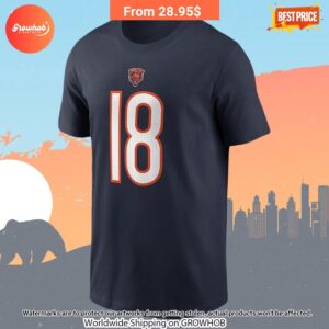 Caleb Williams Chicago Bears Nike 2024 Draft First Round Pick Shirts 2