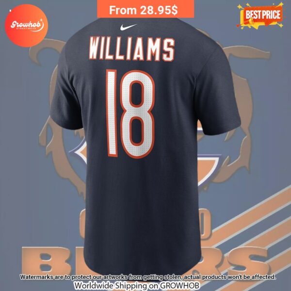 Caleb Williams Chicago Bears Nike 2024 Draft First Round Pick Shirt