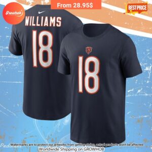 Caleb Williams Chicago Bears Nike 2024 Draft First Round Pick Shirts 4