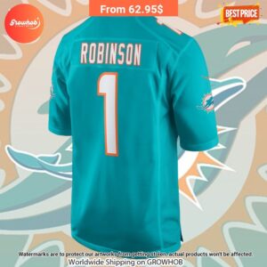 Chop Robinson Miami Dolphins Nike 2024 Draft First Round Pick Player Game Football Jersey 3