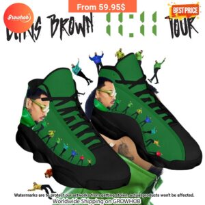 Chris Brown 11:11 Tour Air Jordan 13