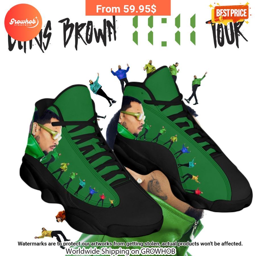 Chris Brown 1111 Tour Air Jordan 13 1