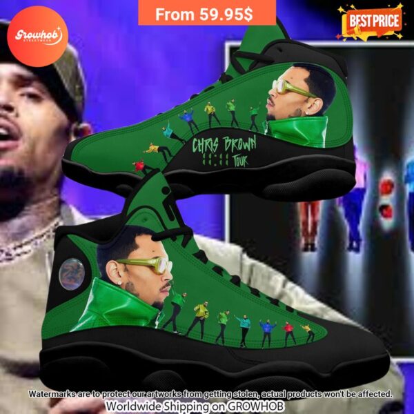 Chris Brown 11:11 Tour Air Jordan 13