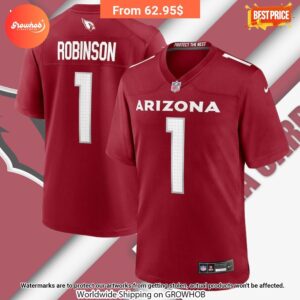 Darius Robinson Arizona Cardinals Nike 2024 Draft First Round Pick Player Game Jersey