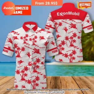 ExxonMobil Hawaiian Shirt and Short