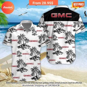 gmc car hawaiian shirt and short 19