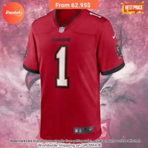 Graham Barton Tampa Bay Buccaneers Nike 2024 Draft First Round Pick Player Game Football Jersey 2