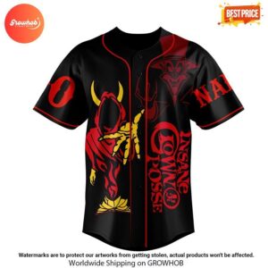 Insane Clown Posse Juggalo For Life Custom Baseball Jersey 2