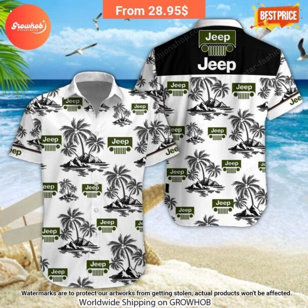 Jeep Hawaiian Shirt and Short