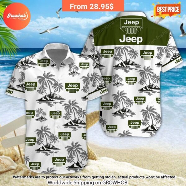 Jeep Hawaiian Shirt and Short