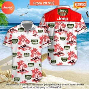 jeep hawaiian shirt and short 19