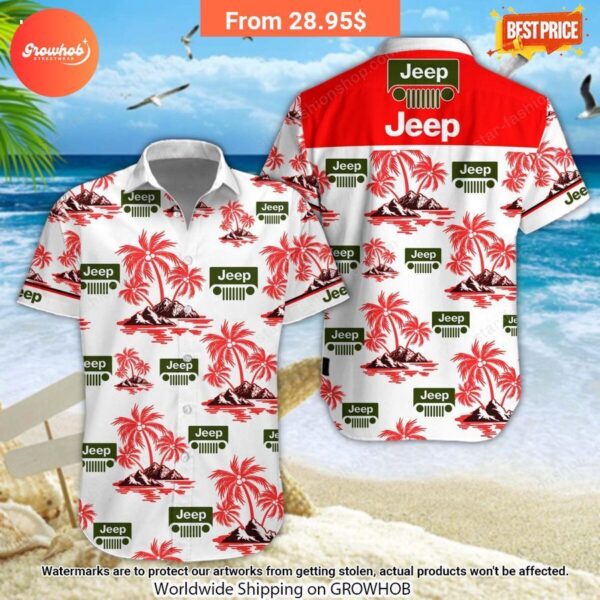 Jeep Hawaiian Shirt and Short