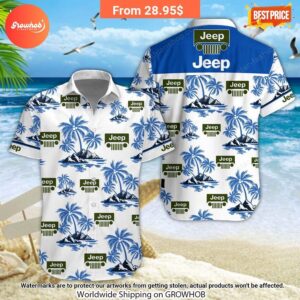 jeep hawaiian shirt and short 4