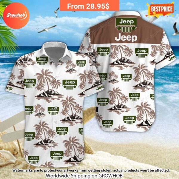 Jeep Hawaiian Shirt and Short