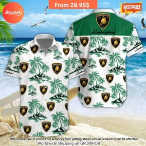 lamborghini hawaiian shirt and short 16