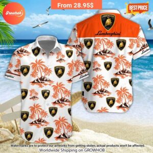 lamborghini hawaiian shirt and short 20