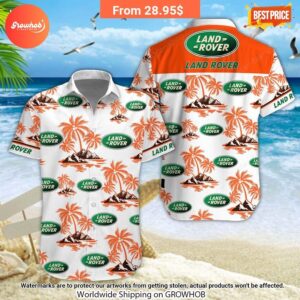 land rover hawaiian shirt and short 13