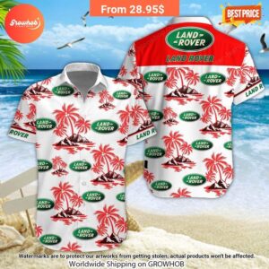 land rover hawaiian shirt and short 16