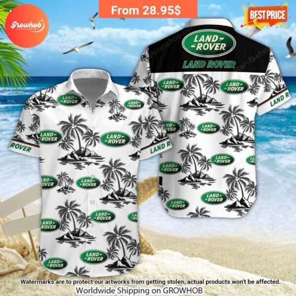 Land Rover Hawaiian Shirt and Short