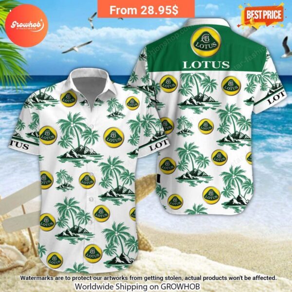 Lotus Hawaiian Shirt and Short