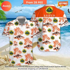 lotus hawaiian shirt and short 13