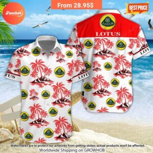 lotus hawaiian shirt and short 16