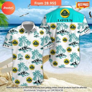 lotus hawaiian shirt and short 7