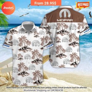 mopar hawaiian shirt and short 4