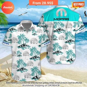 mopar hawaiian shirt and short 7