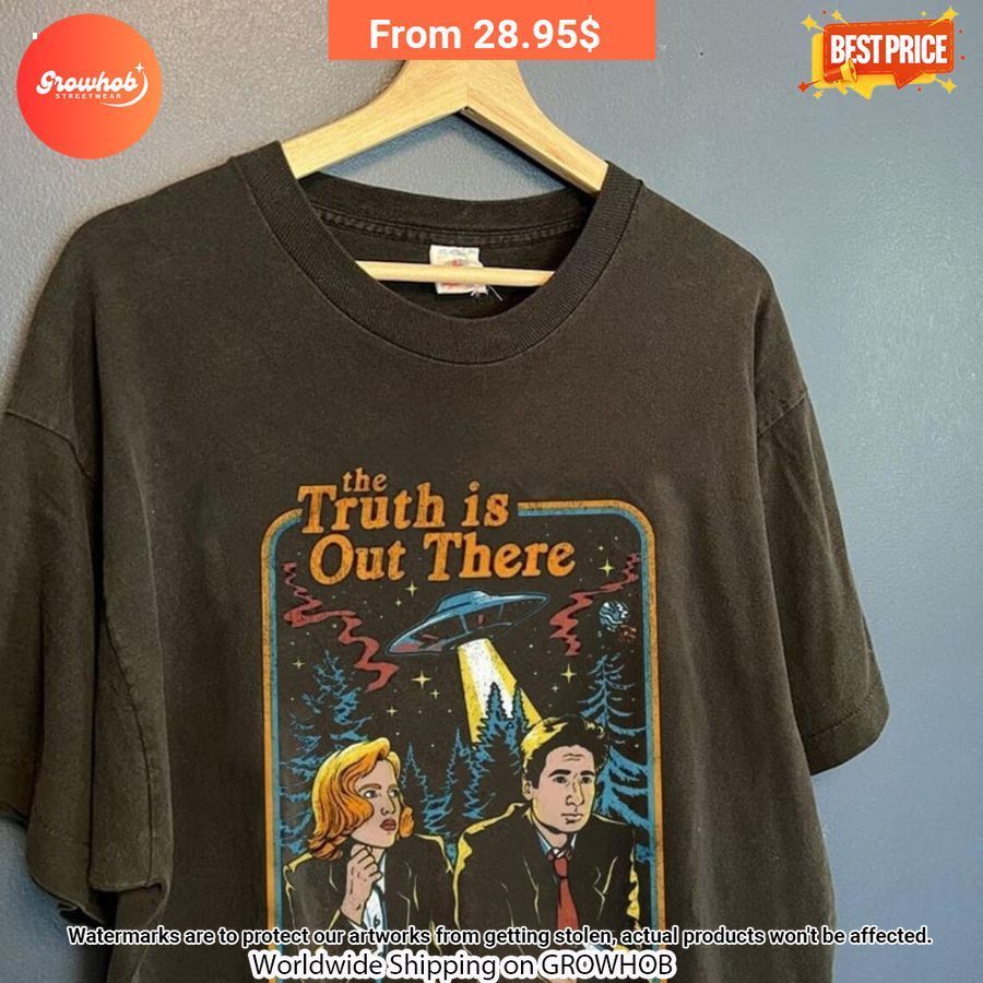 My X Files The Truth Is Out There Vintage Acid Washed Shirt 2