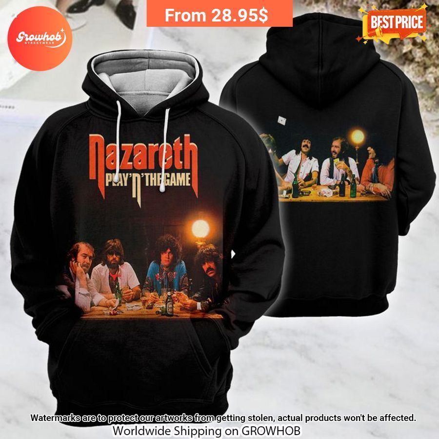 Nazareth Play N The Game Album Cover Shirt 3