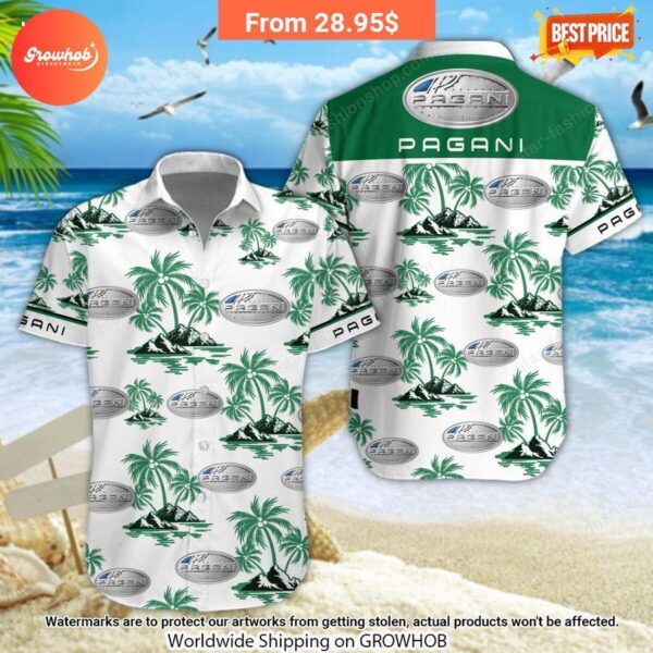 Pagani Hawaiian Shirt and Short