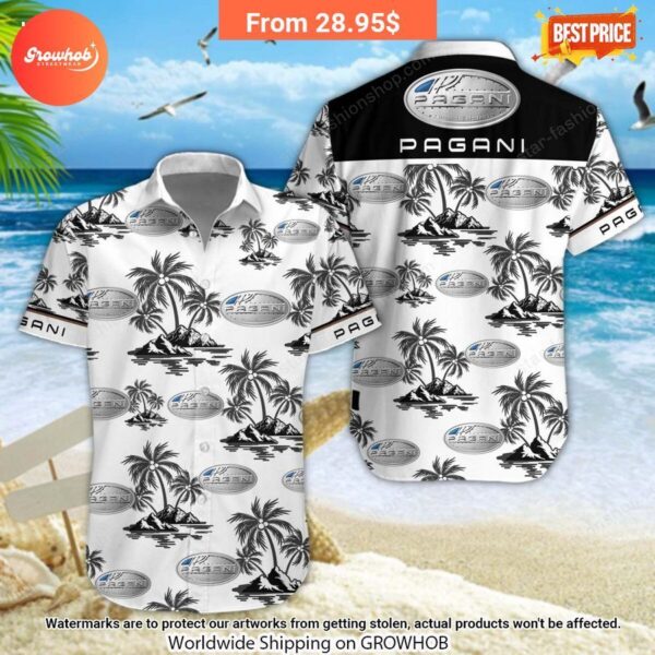 Pagani Hawaiian Shirt and Short