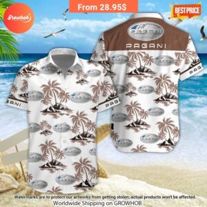 Pagani Hawaiian Shirt and Short